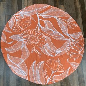 Summer & Rose round towel